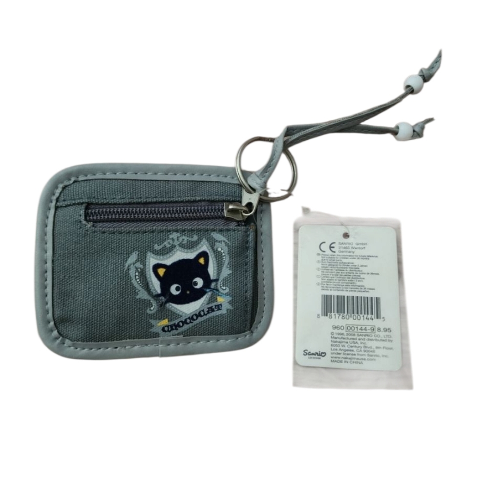 Sanrio Chococat Y2K vintage coin purse wallet gray 2008